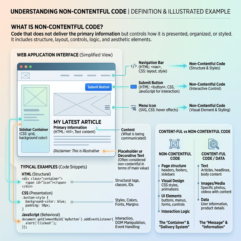 Contentful vs. Non-Contentful&nbsp;Code